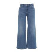 Liu Jo Cropped Jeans Blue, Dam