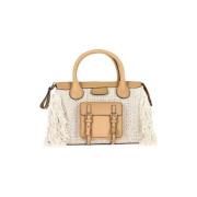 Chloé Pre-owned Pre-owned Linne handvskor Beige, Dam