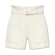 IRO Tweed shorts Beige, Dam