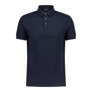 Emporio Armani Polo Shirts Blue, Herr