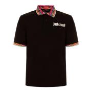 Just Cavalli Polo Shirts Black, Herr