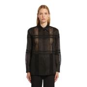 Max Mara Casual Shirts Black, Dam