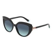 Tiffany Black/Blue Shaded Sunglasses Black, Dam
