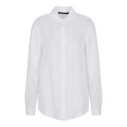 Armani Exchange Shirts White, Dam