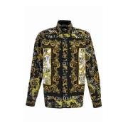 Versace Jeans Couture Casual Shirts Black, Herr