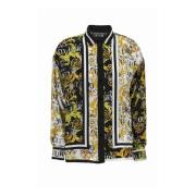 Versace Jeans Couture Svart Skjorta Multicolor, Dam