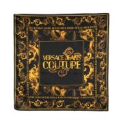 Versace Jeans Couture Svart/Guld Foulard 2024 Kollektion Black, Dam