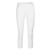 Raffaello Rossi Cropped Trousers White, Dam