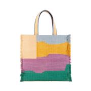 Sessun Tote Bags Multicolor, Dam