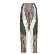 Palm Angels Straight Trousers Multicolor, Dam