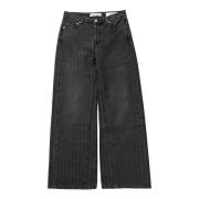 Our Legacy Loose-fit Jeans Gray, Dam