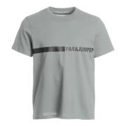 Parajumpers Space Tee Ljusgrå T-shirts Gray, Herr