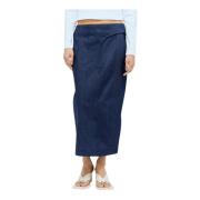 Jacquemus Skirts Blue, Dam