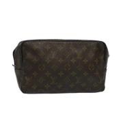 Louis Vuitton Vintage Pre-owned Canvas louis-vuitton-vskor Brown, Dam