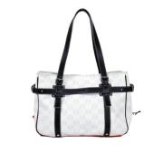 Loewe Pre-owned Pre-owned Canvas totevskor White, Dam