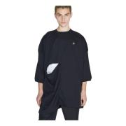 Vivienne Westwood Oversized Cut-Out T-Shirt Black, Herr