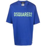 Dsquared2 T-Shirts Blue, Herr