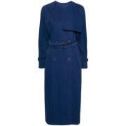 Max Mara Midi Dresses Blue, Dam