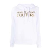 Versace Jeans Couture Hoodies White, Dam