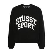 Stüssy Sweatshirts Black, Herr