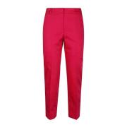 Max Mara Weekend Slim-fit Trousers Red, Dam