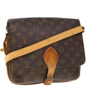 Louis Vuitton Vintage Pre-owned Canvas louis-vuitton-vskor Brown, Dam