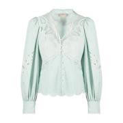 Twinset Blouses Blue, Dam