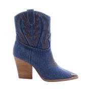 Lola Cruz Boot Blue, Dam