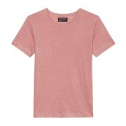 Marc O'Polo T-shirtformad Pink, Herr