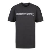Alexander Wang Obsidian Halo Glow Tryckt T-shirt Black, Dam