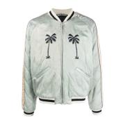 Palm Angels Jackets Blue, Herr