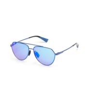 Maui Jim Waiwai B634-03 Matte Trans Blue Sunglasses Blue, Unisex
