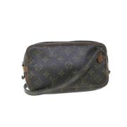 Louis Vuitton Vintage Pre-owned Canvas louis-vuitton-vskor Brown, Dam