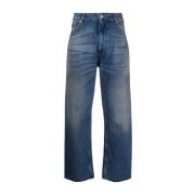 MM6 Maison Margiela Wide Jeans Blue, Dam