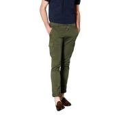 Mason's Slim-fit Trousers Green, Herr