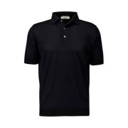 Filippo De Laurentiis Polo Shirts Black, Herr