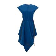 JW Anderson Midi Dresses Blue, Dam
