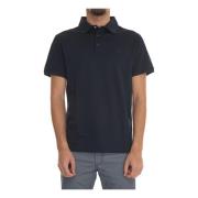 Harmont & Blaine Short sleeve polo shirt Blue, Herr