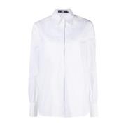 Karl Lagerfeld Long Sleeve Tops White, Dam