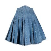 Balmain Skirts Blue, Dam