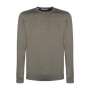 Selected Homme Round-neck Knitwear Gray, Herr