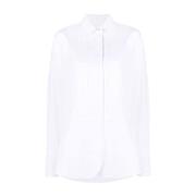 Jil Sander Plisserad Skjorta - Stilfull och Trendig White, Dam