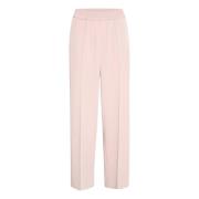 InWear Wide Trousers Pink, Dam