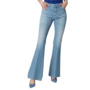 Kocca Vintage Flared Jeans för kvinnor Blue, Dam