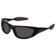 Bottega Veneta Black/Grey Sunglasses Bv1184S Black, Unisex