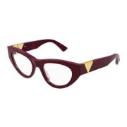 Bottega Veneta Eyewear frames Bv1179O Red, Unisex