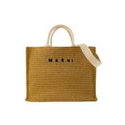 Marni Pre-owned Pre-owned Bomull totevskor Brown, Dam
