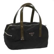 Prada Vintage Pre-owned Tyg resvskor Black, Dam