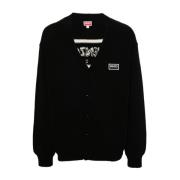 Kenzo Cardigans Black, Herr