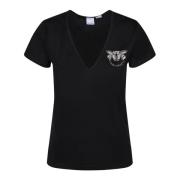 PINKO T-Shirts Black, Dam